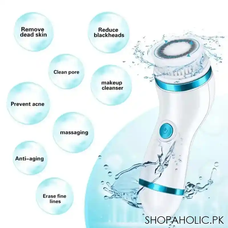 4 in 1 electric facial cleanser image5