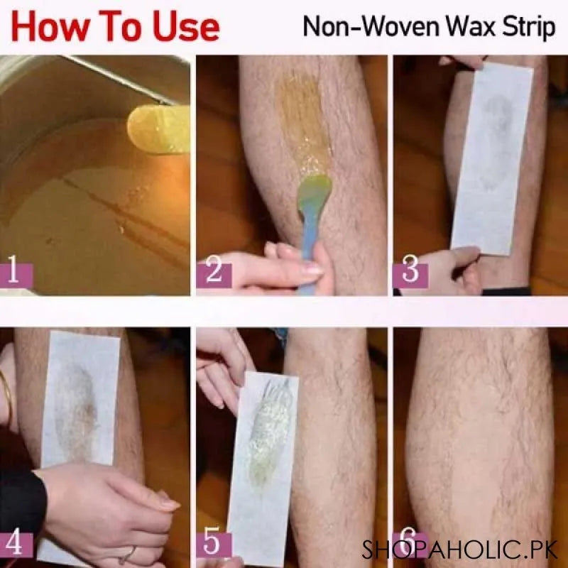 (40 pcs) wax strips for hair removal image2