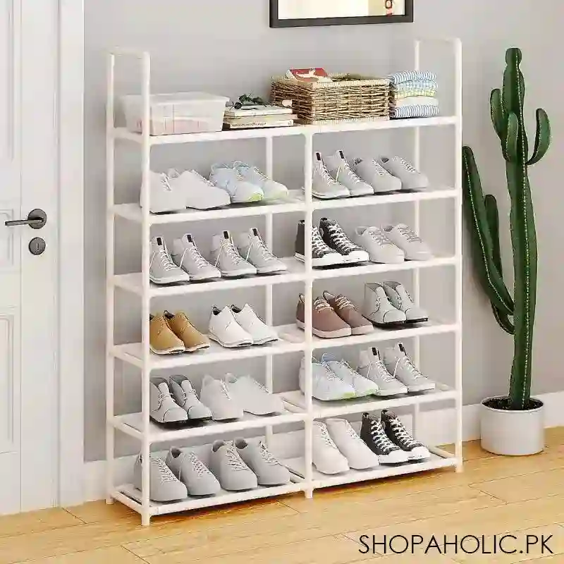 5/6 layers shoe rack storage stand organizer image2