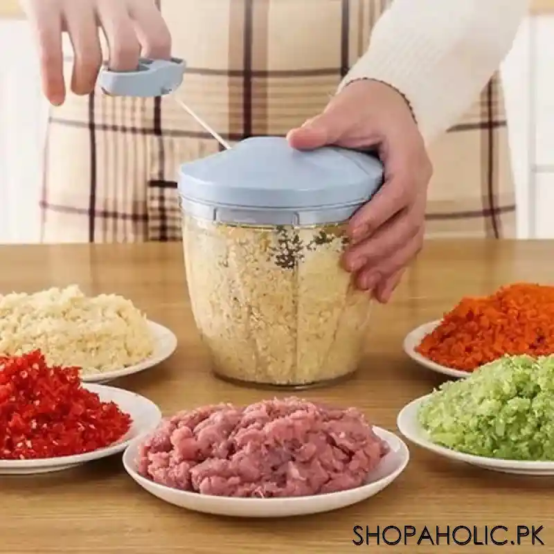 5 blade manual speedy vegetable chopper (highest quality) main image