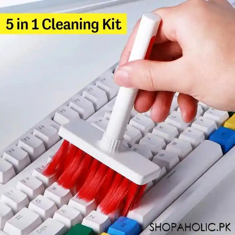 5 in 1 cleaning soft brush for keyboard and earphone main image