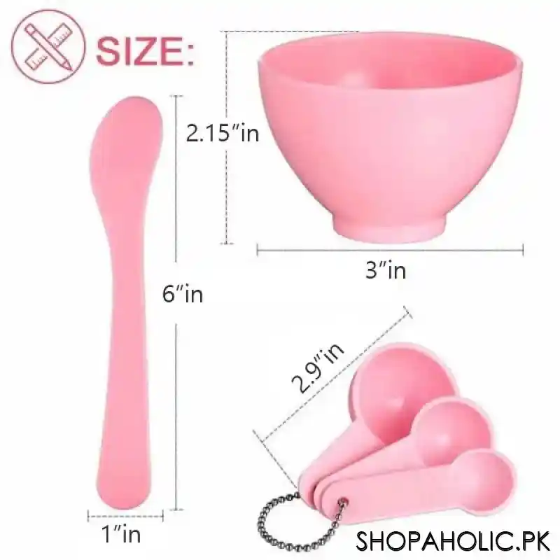 5 in 1 facial skincare mask mixing bowl set image2