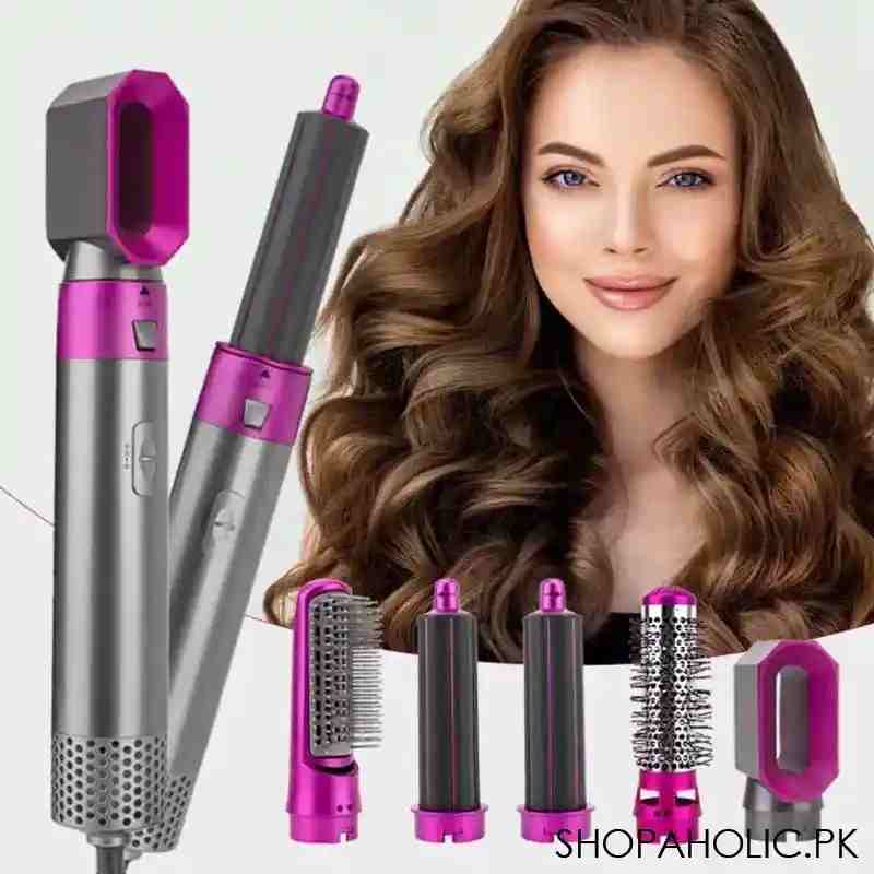 5-in-1 Ultra Powerful Multifunctional Hair Straightener and Curler