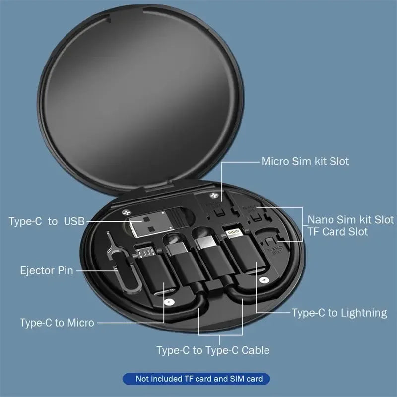 5 in 1 universal data cable kit with mobile stand image3