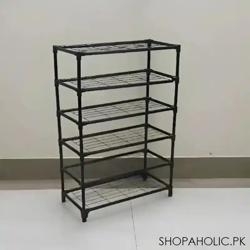 5 layer wardrobe shoe rack image4