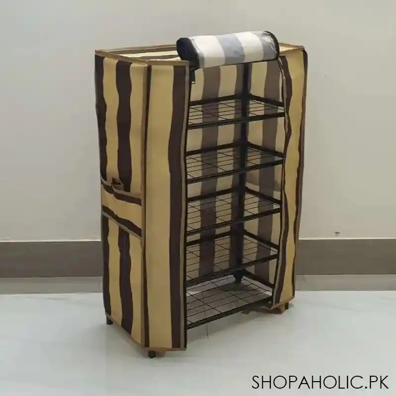 5 layer wardrobe shoe rack main image