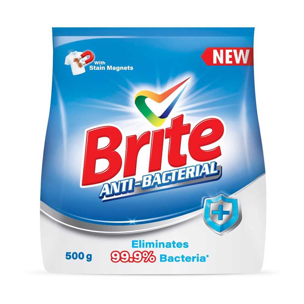 Brite Anti-Bacterial Detergent Powder, 500g - Image 2