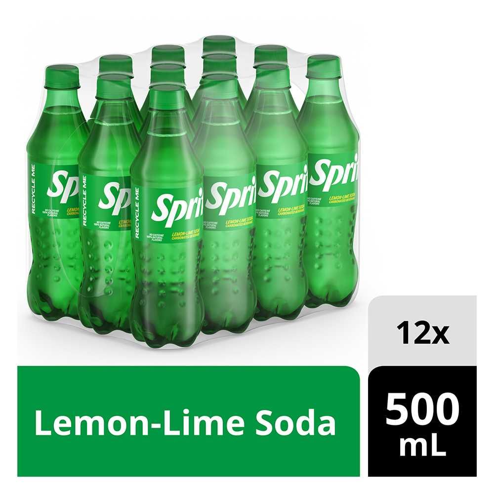 Sprite 500ml Bottle, 12 Pieces - Main Image