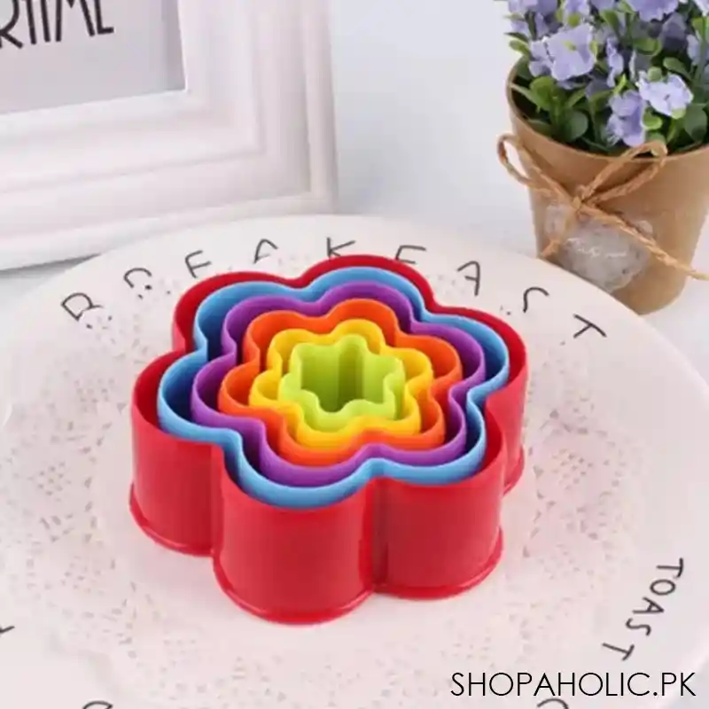 5pcs colorful biscuit cookie cutter image2