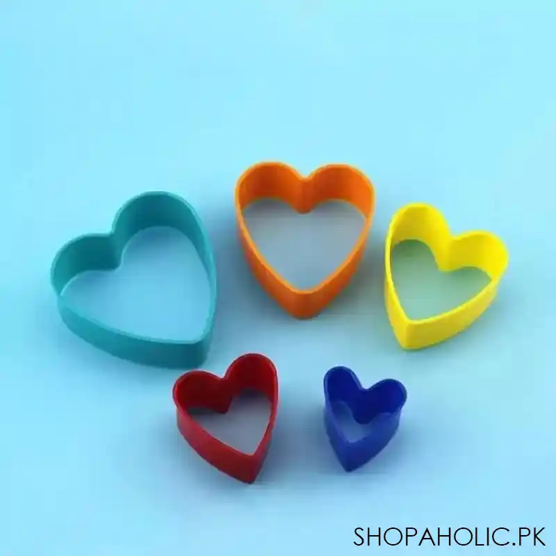 5pcs colorful biscuit cookie cutter image4