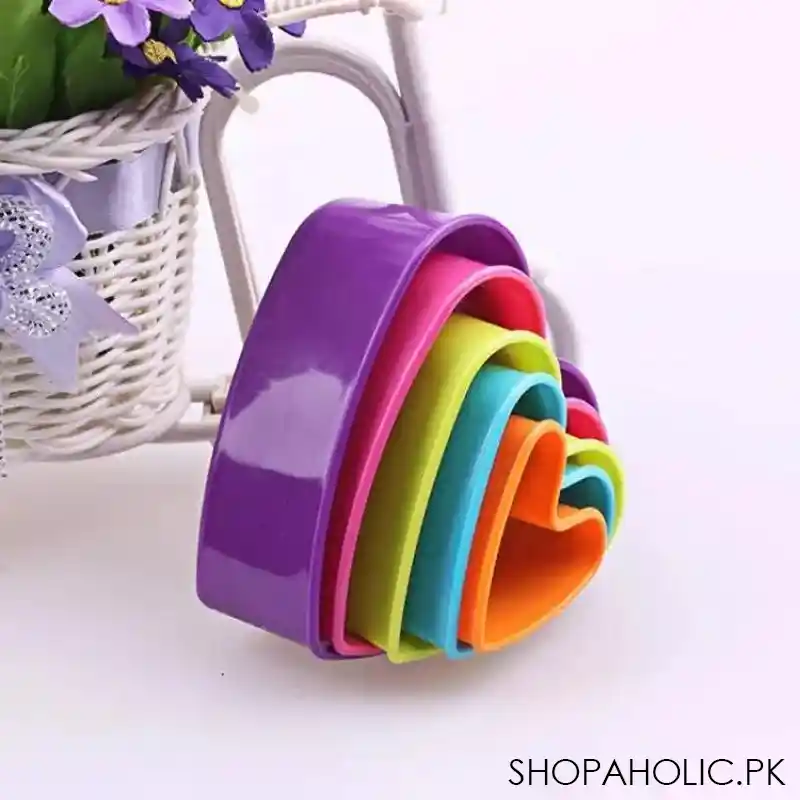 5pcs colorful biscuit cookie cutter main image