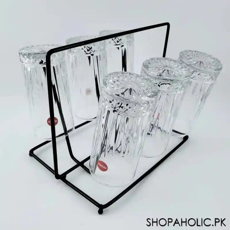 6 glass stand holder main image