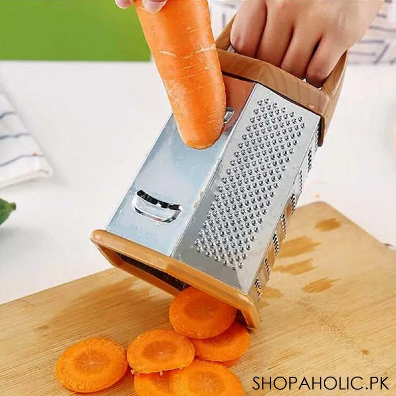 6 sided stainless steel manual grater image6