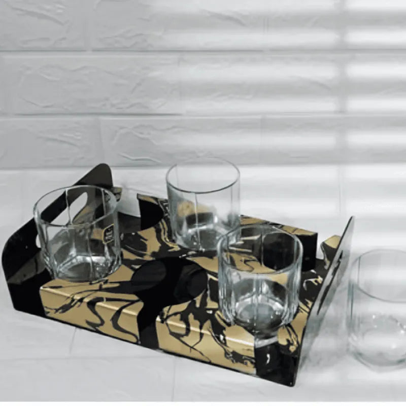 6 slot glass holder tray image2