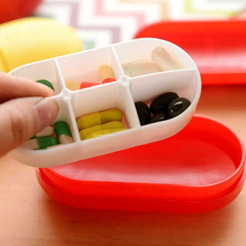 6 slots mini portable tablet shaped pill organizer image4