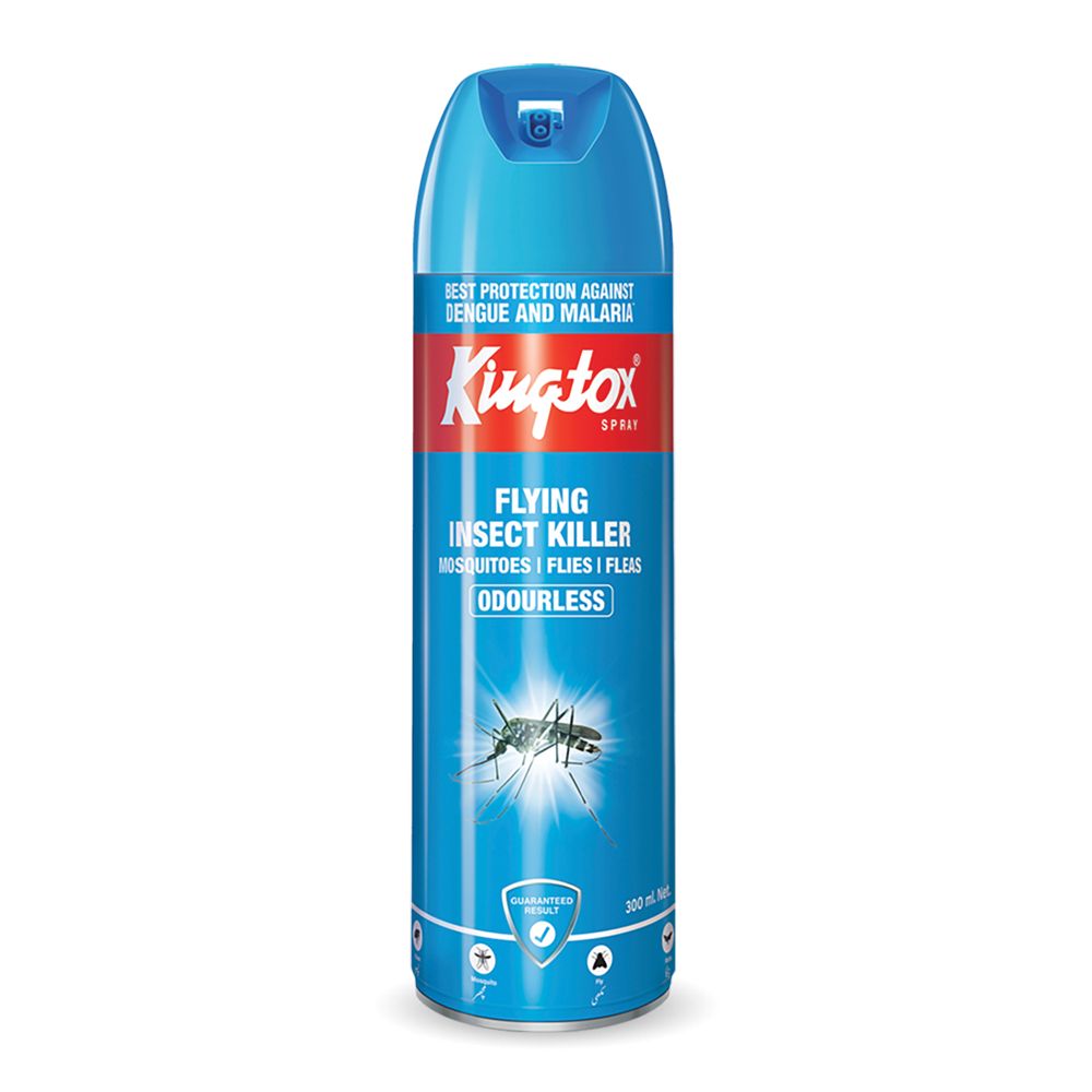 Kingtox Odorless Flying Insect Killer, Triple Action, 400ml - Main Image