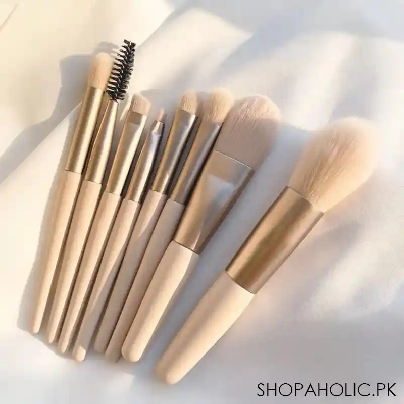 8 pcs mini makeup brush set image3