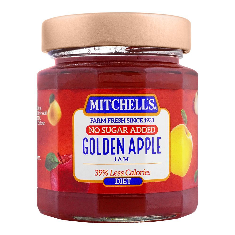 Mitchell's Golden Apple Diet Jam, 300g - Main Image