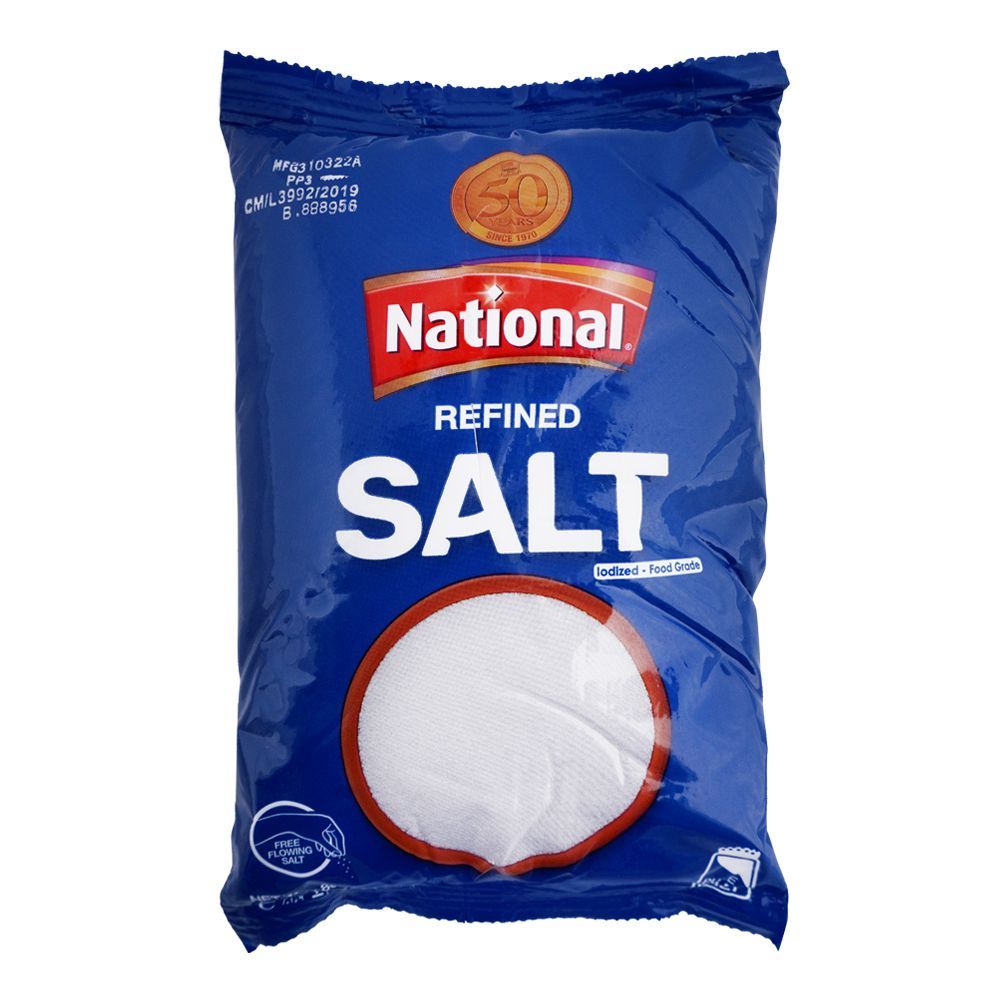 National Refined Salt, 800g - Main Image