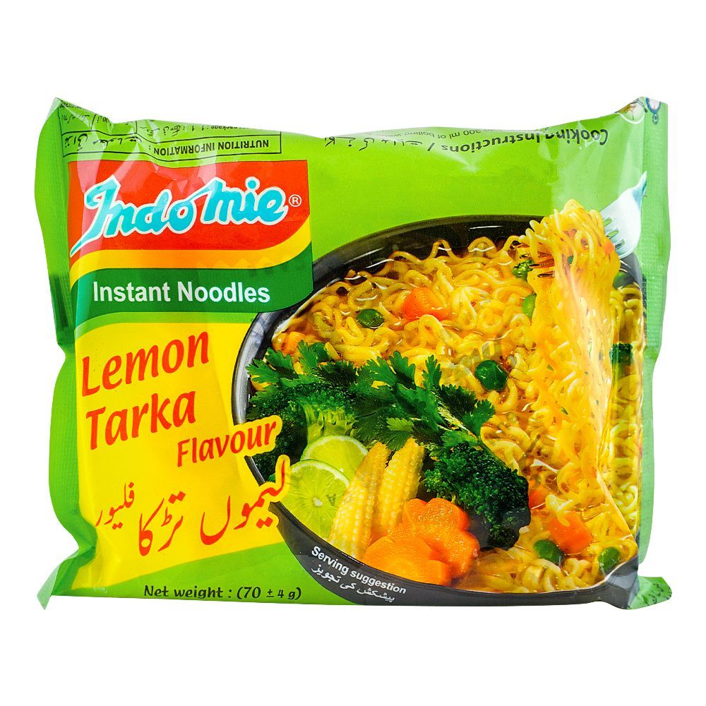 Indomie Lemon Tarka Flavour Instant Noodles, 70g - Main Image