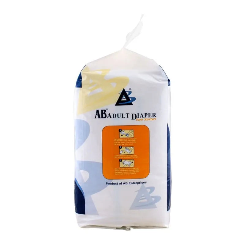 ab adult diaper, 45&#039; 60&#039; waist, large, 10 pack image3