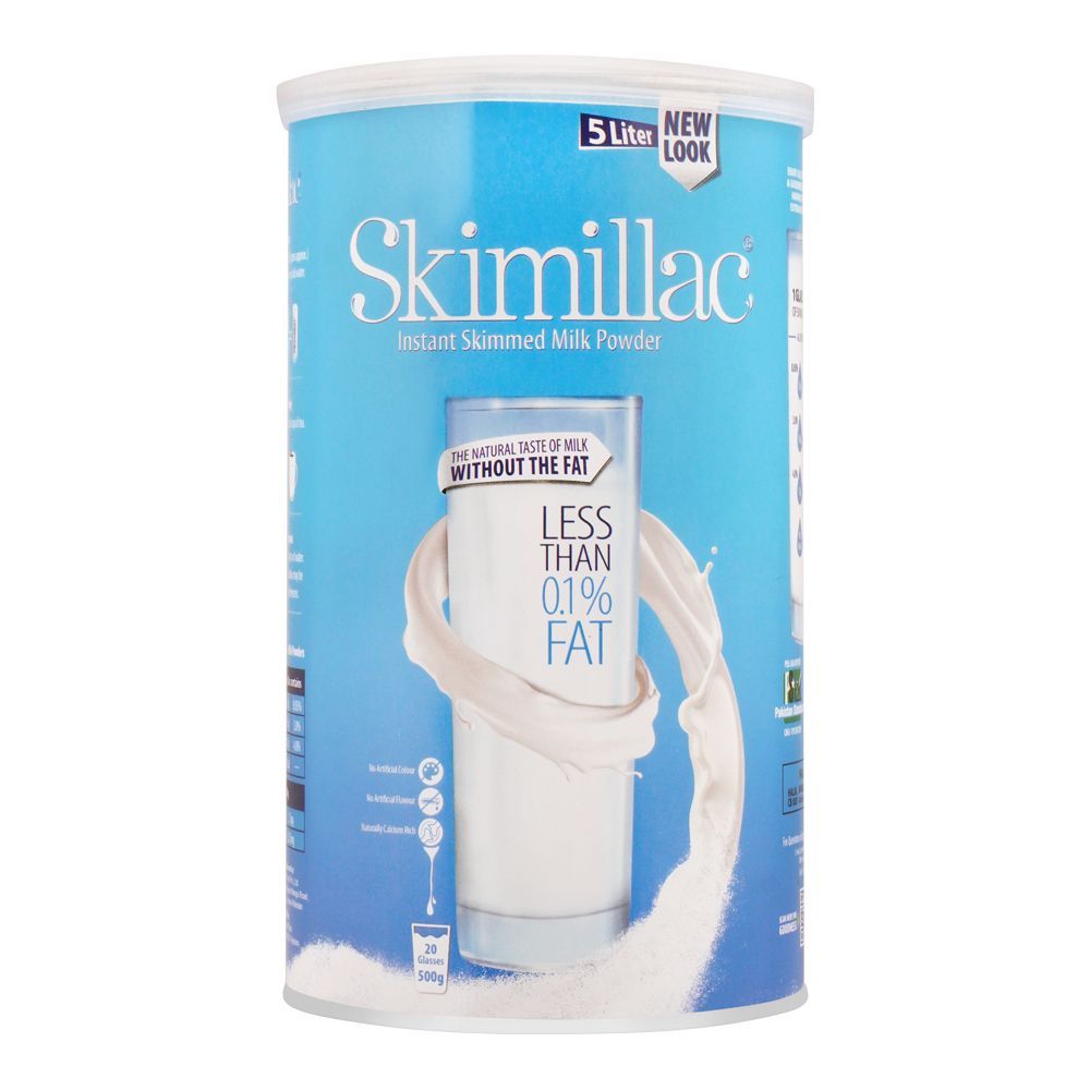 Skimillac Milk Powder 500gm Tin - Main Image