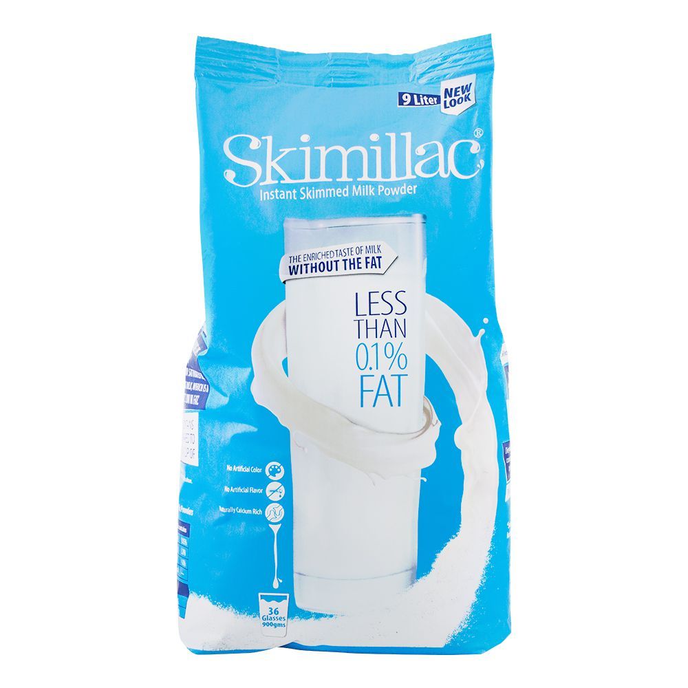 Skimillac Milk Powder, 900g Pouch - Main Image