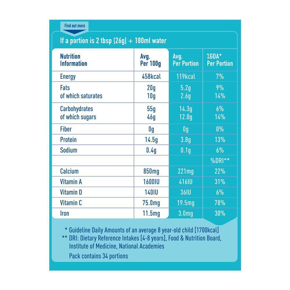 Nestle Bunyad Milk Powder, 900g - Image 3