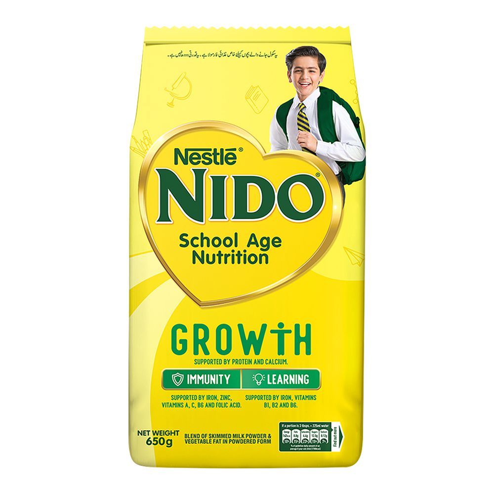 Nestle Nido Fortigrow, 650g, Pouch - Main Image