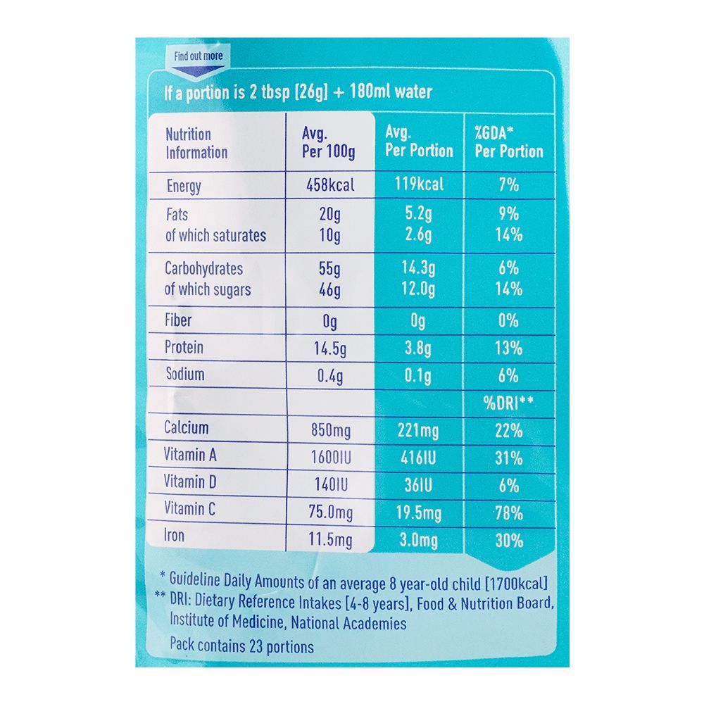 Nestle Bunyad Milk Powder, 600g - Image 3