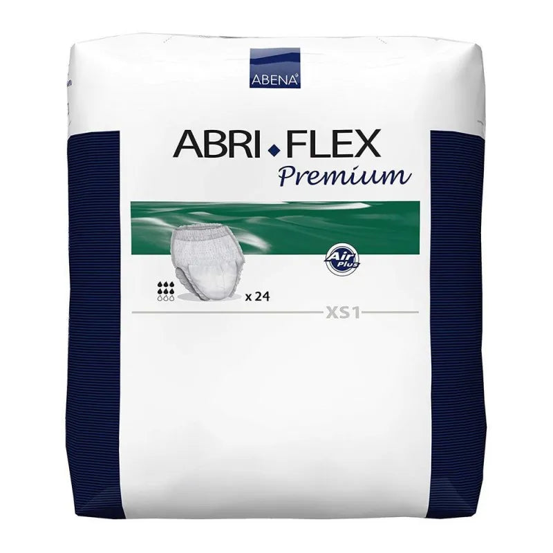 abena abri flex premium adult pants, extra small, 18 28 inches, 24 pack main image