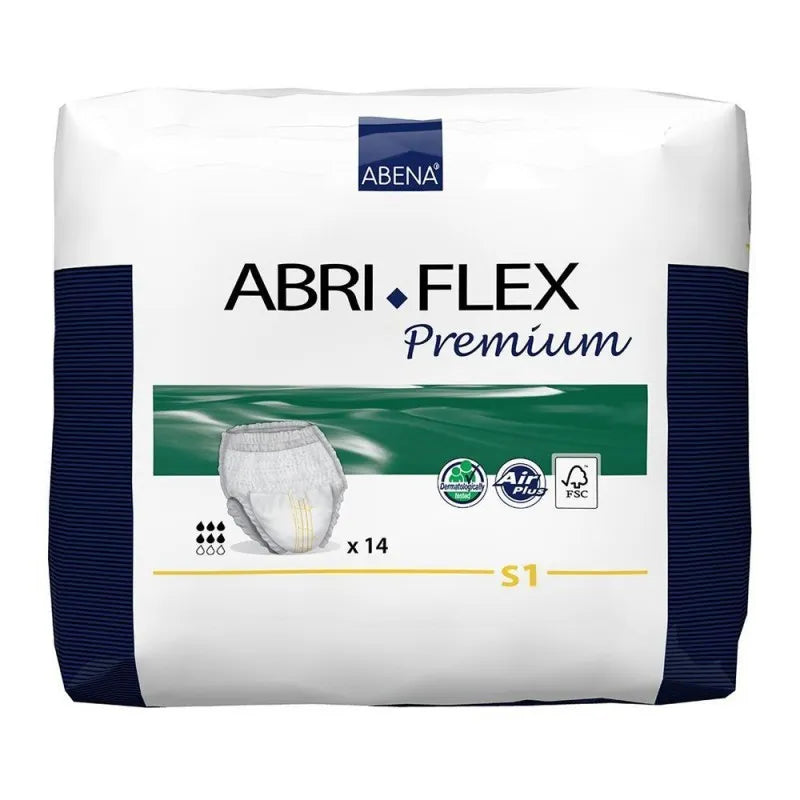 abena abri flex premium adult pants, small, 24 36 inches, 14 pack main image