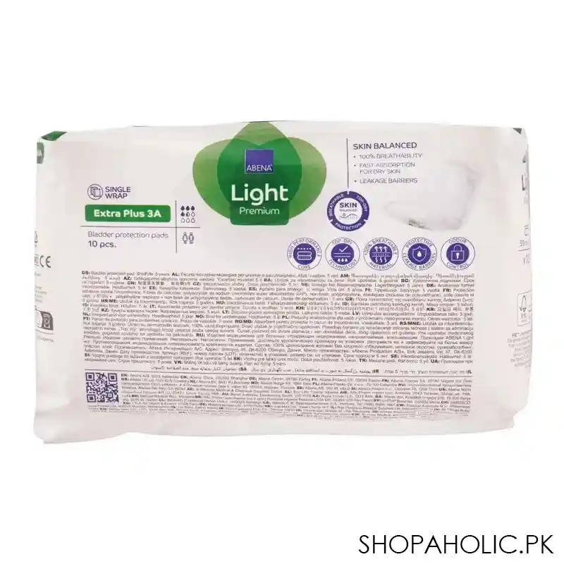 abena light bladder protection pad extra plus 3a, 10 pack image2