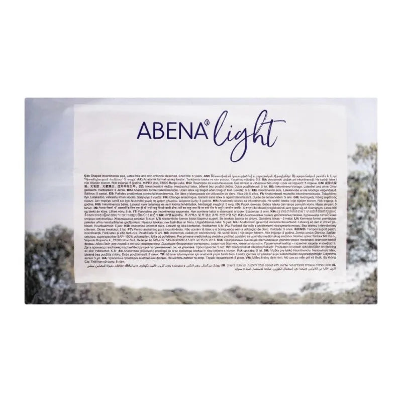 abena light bladder protection pads, extra plus, 10 pack image2