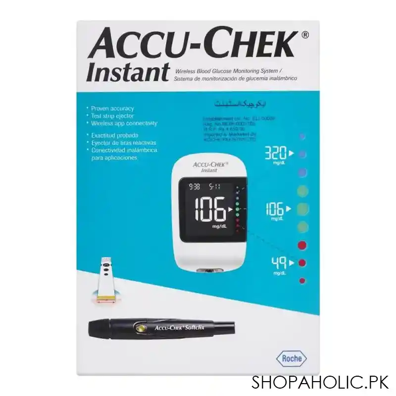 accu chek instant blood glucose monitoring meter image3