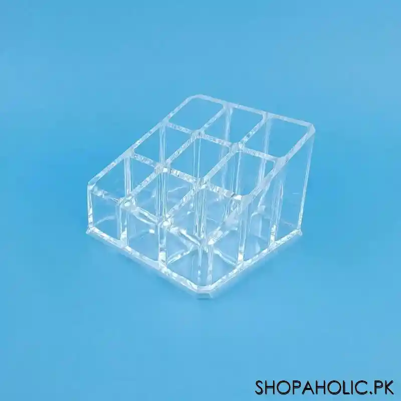 acrylic cosmetic organizer with 9 grids store image2