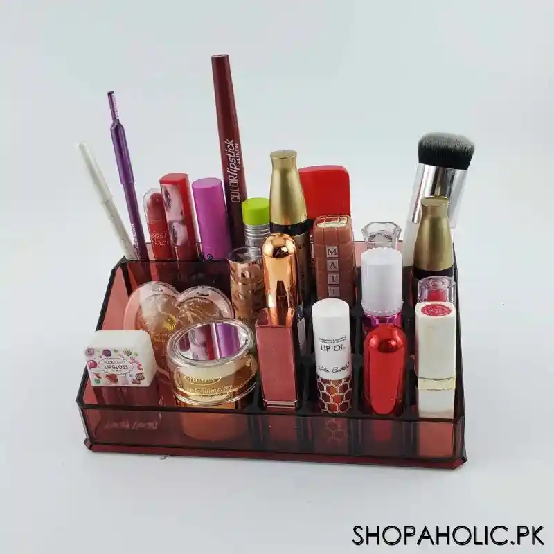 acrylic lipstick and cosmetic organizer image4