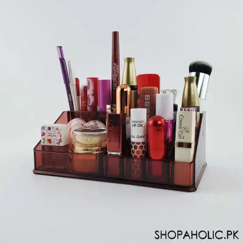 acrylic lipstick and cosmetic organizer main image