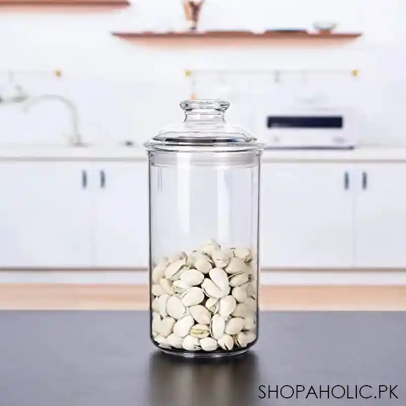 acrylic plain storage jar image2