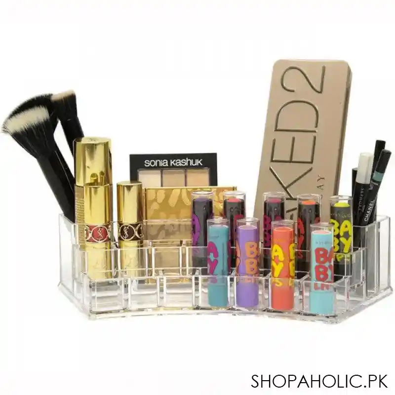 acrylic sector cosmetic organizer image3