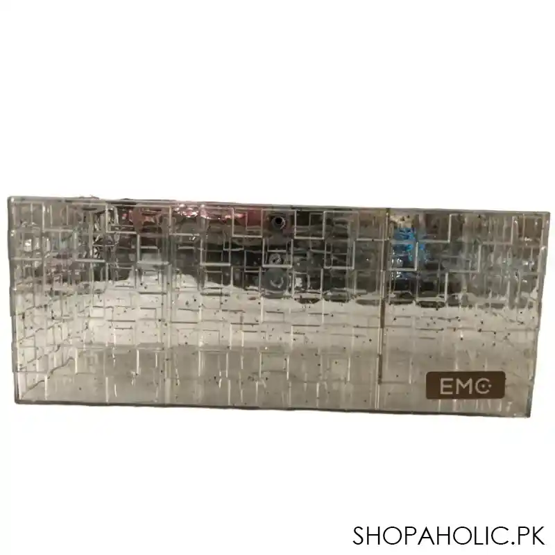 acrylic sparkling tissue holder image4