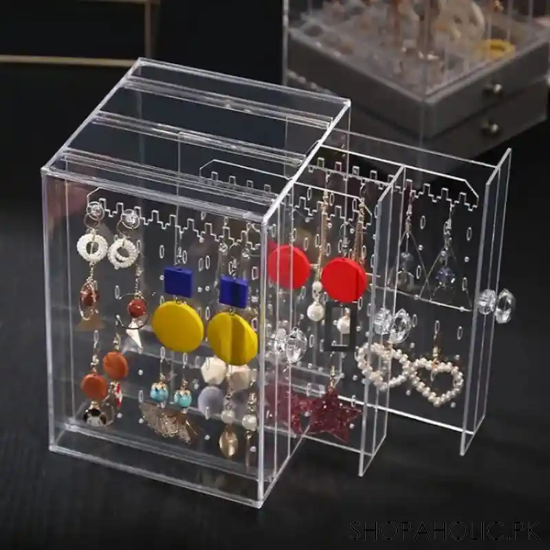 acrylic transparent jewelry organizer main image