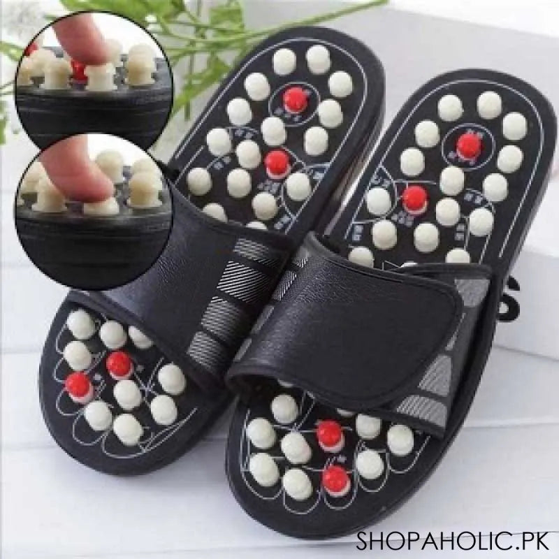 acupressure foot massage slippers for reflexology therapy main image