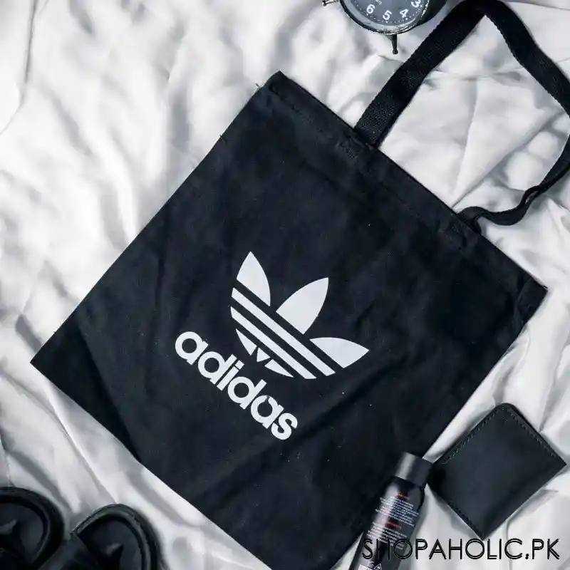 adidas heavy canvas tote bag main image