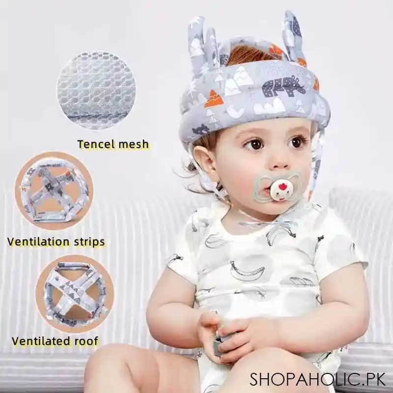 adjustable baby infant safety helmet image5