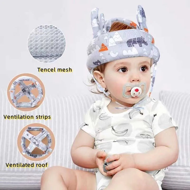 adjustable baby infant safety helmet image5