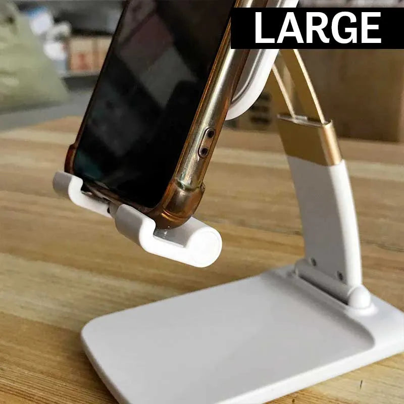 adjustable folding desktop mobile phone stand image2