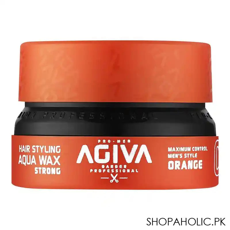 Agiva Professional Strong Hair Styling 01 Aqua Wax Orange, 155ml - Main Image