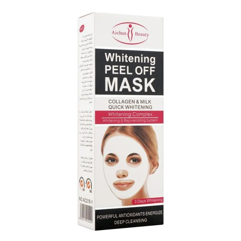 aichun beauty whitening peel off mask whitening complex, 120ml main image