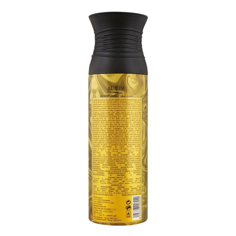 ajmal aurum pour femme deodorant, 200ml image2